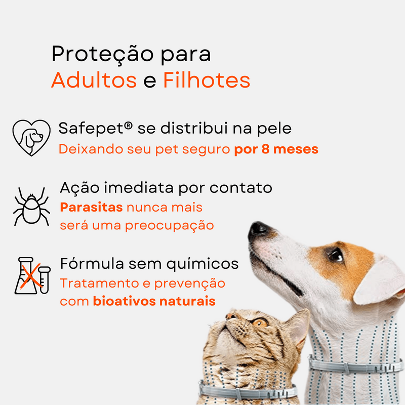 Colar Anti Pulgas e Carrapatos - My Promo Store