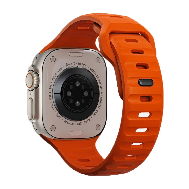 Relógio inteligente com pulseira em silicone encaixe igual do apple watch - My Promo Store