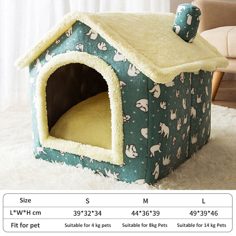 Casinha de Inverno Pet - Cães e Gatos - My Promo Store