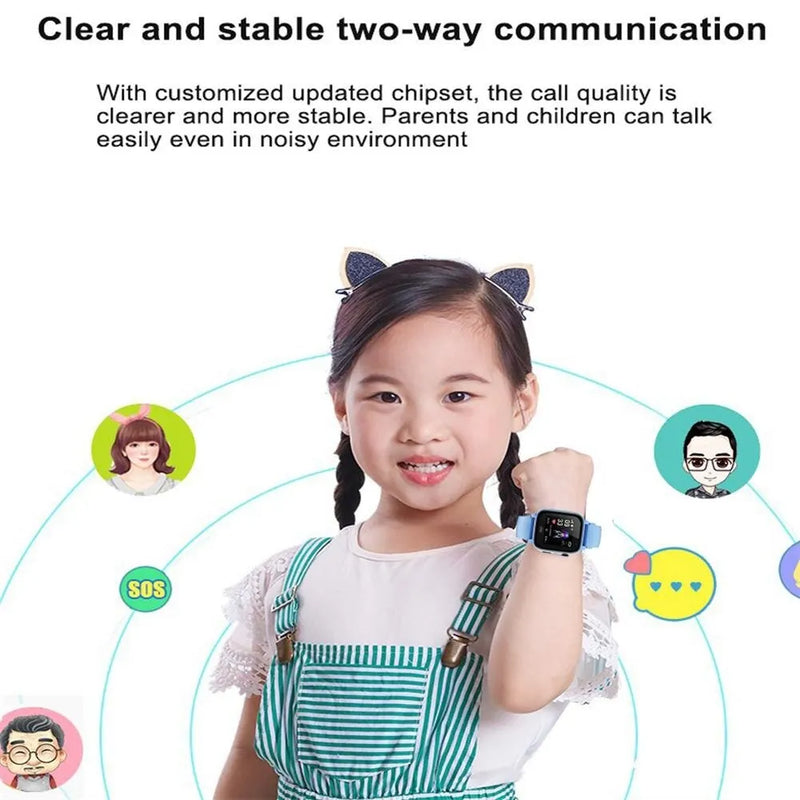 SMARTWATCH GPS PLUS Segurança e Diversão com o Relógio Inteligente Infantil!  O Melhor Relógio Inteligente para Seus Filhos - My Promo Store