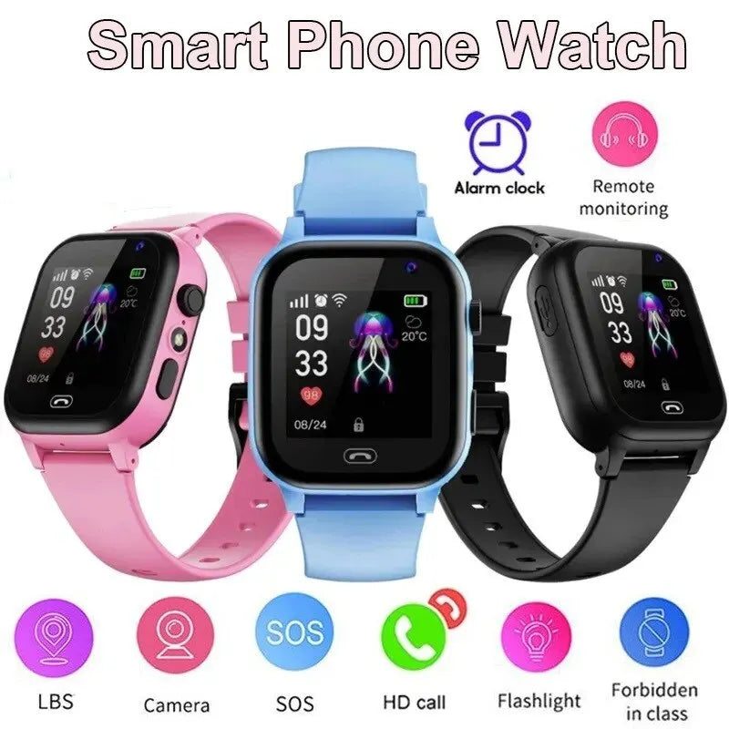 SMARTWATCH GPS PLUS Segurança e Diversão com o Relógio Inteligente Infantil!  O Melhor Relógio Inteligente para Seus Filhos - My Promo Store